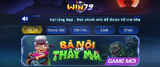 Win79 rất nhiều các trò chơi khác nhau để phục vụ nhu cầu mọi người